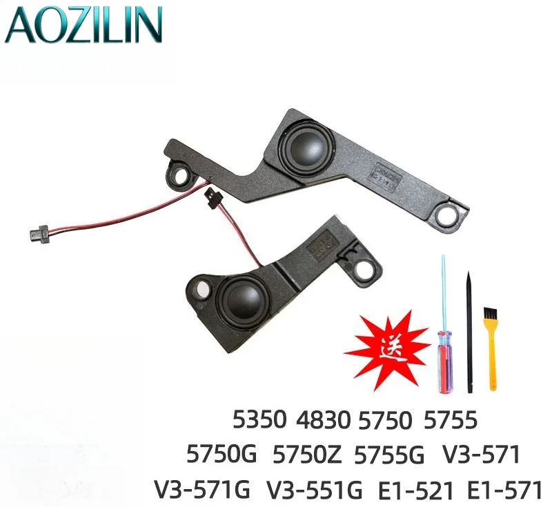 AOZILIN Replacement Built-in Loudspeaker 10 Sets Compatible With Model 5750G 5755G V3-571 E1-571G Series Laptop Audio Kit