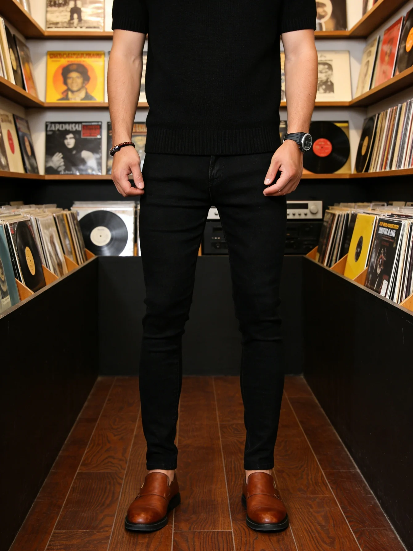 Father Day Gift Y2K Lightweight Jeans Men, Trendy American Street Style Denim, Great Present for Dad