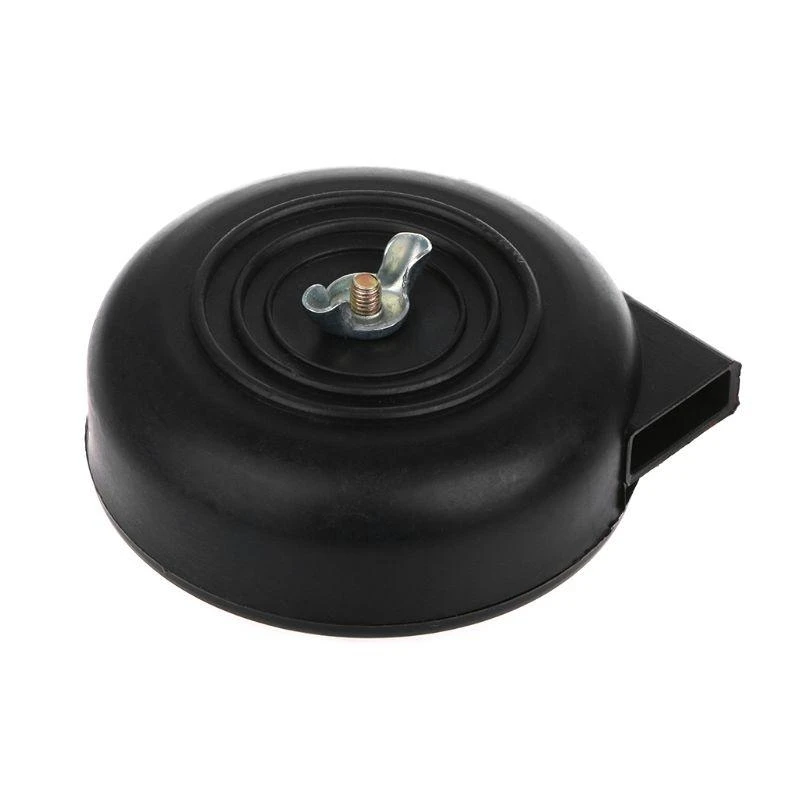 R1wa 16/20mm بلاستيك أسود ذكور ضوضاء العادم ملولبة كاتم الصوت مرشح كاتم الصوت