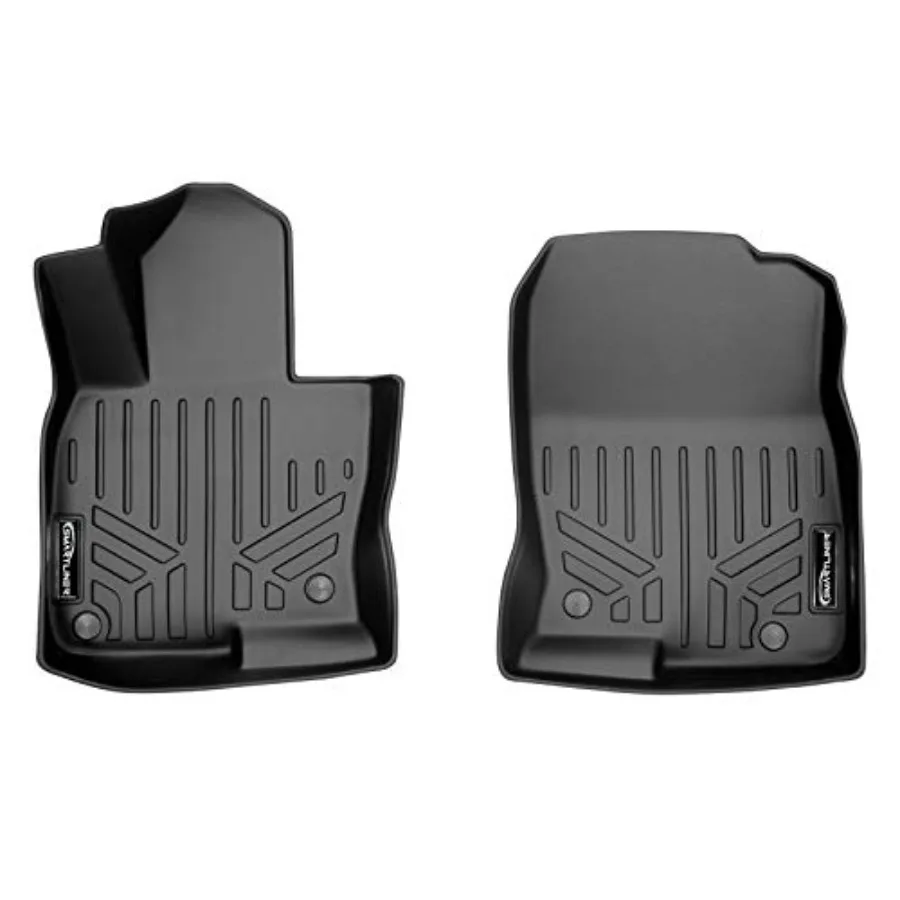 

Custom Fit Floor Mats 1st Row Liner Set for 2017-2021 Mazda CX5 Black Rubber Durable Non-Slip Texture Easy to Clean Perfect Fit