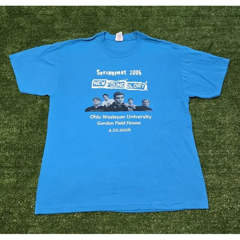 Vintage Springfest 2006 New Found Glory Staff T Shirt LARGE