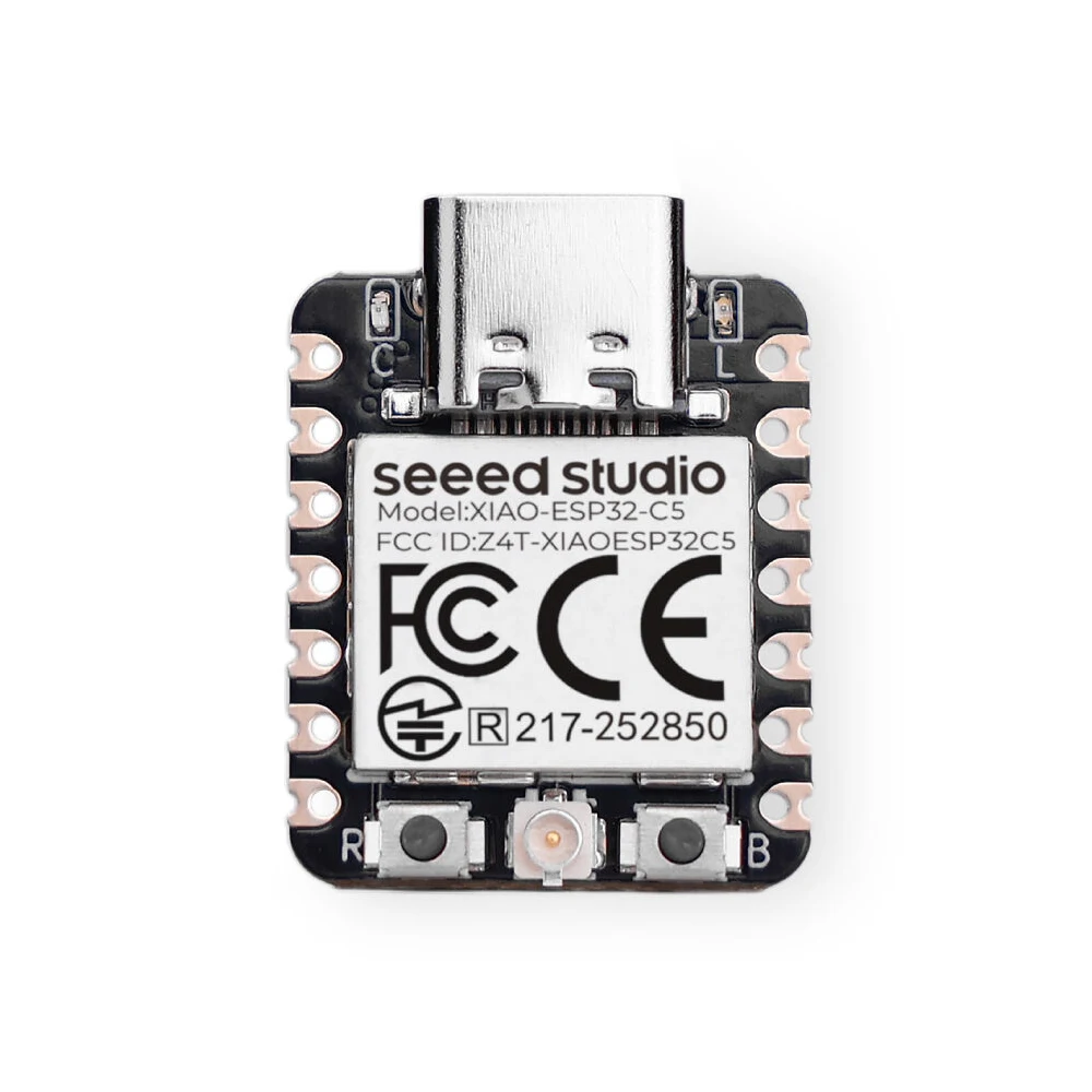 Seeed Studio XIAO ESP32-C5 MCU Board 2.4 GHz 5 GHz Wi-Fi 6 Connectivity BLE 5.0 Thread Zigbee for IoT Applications