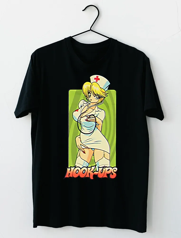 

Hook-Ups Skateboard Nurse Girl Nikki T-Shirt S-2XL