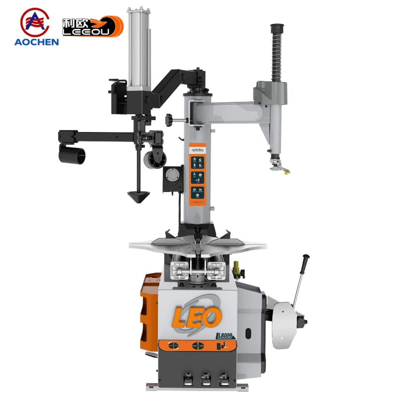 LEO L8001 Central Posting Leverless Car Tyre Changer For Rim 12