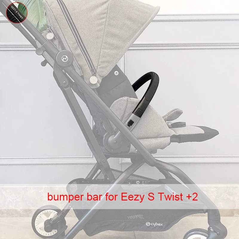 Stroller Armrest For Cybex Eezy S Twist +2 Buggy Bumper Bar Adjustable One Side Openable Safety Baby Handrail Direct Replacement view 2