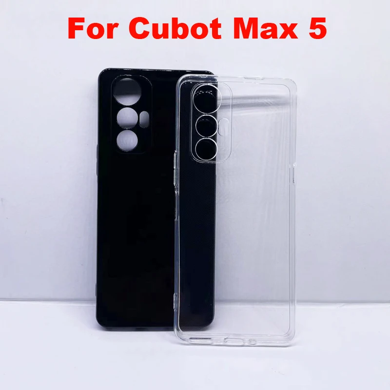 Shockproof Transparent Phone Case For Etui Cubot Max 5 Bumper Shell Ultra-Thin Soft TPU Cover For Funda Cubot Max 5 Silicon Case