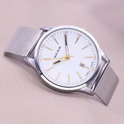 Sale Auto Date Julius Men's Watch Homme Fashion Japan Quartz Hours Classic Stainless Steel Band Boy Birthday Father Gift No Box