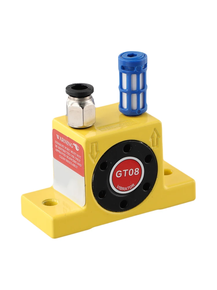 อลูมิเนียมอัลลอยด์แบบปรับได้ Turbine เครื่องสั่นนิวเมติกอลูมิเนียมปลอมเกียร์รุ่น Muffler หมายเหตุจาระบีพิเศษ