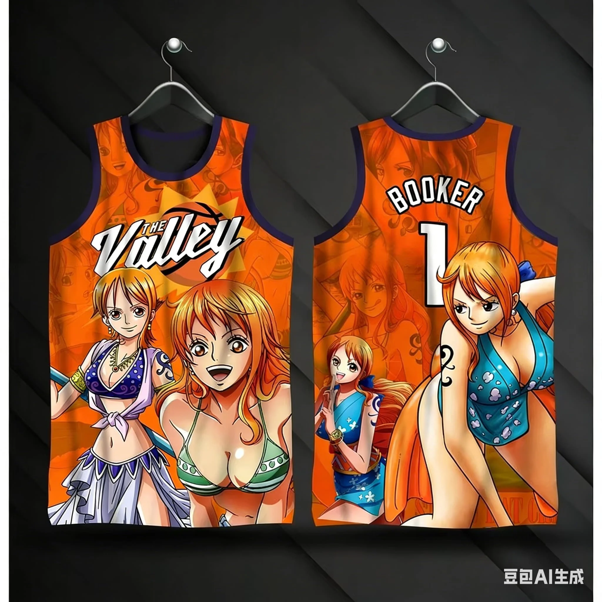 2026 Summer One Piece Retro Cosplay Vest Men's Oversize 3D Printed Sleeveless T-shirt Family Unisex Children Sports Shirt