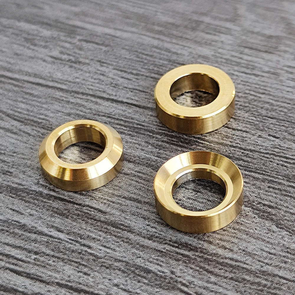 KRSEC 4 Teile/schachtel MTB Fahrrad Hydraulische Scheibenbremssattel Konkave und Konvexe Unterlegscheibe Spacer Fahrrad M6 O Ring Dichtung Schraube Verschluss – Detail 9