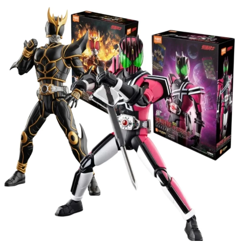 BLOKEES Building Blocks Legend Edition Masked Rider DCD Spliced ​​movable Model Desktop Ornament Toy Collection Gift