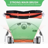 【Limited Time Offer】10 Pack Main Brush Side Brushes Filter For Xiaomi Mijia 1C STYTJ01ZHM Robot Vacuum Cleaner Parts Accessories