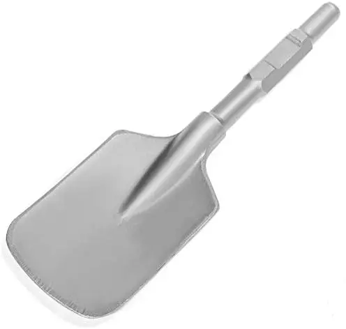 

XtremepowerUS 1-1/8-дюймовое долото для резки асфальта с шестигранным хвостовиком для электрического отбойного молотка - инструмент для демонтажных работ