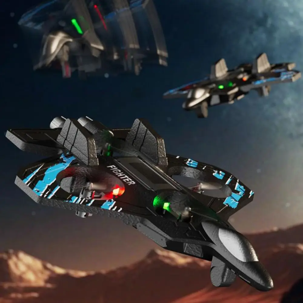 EPP رغوة التحكم عن بعد رغوة مقاتلة الجاذبية الاستشعار 2.4G حيلة أربعة موتور لعبة هليكوبتر دائم قابلة للشحن