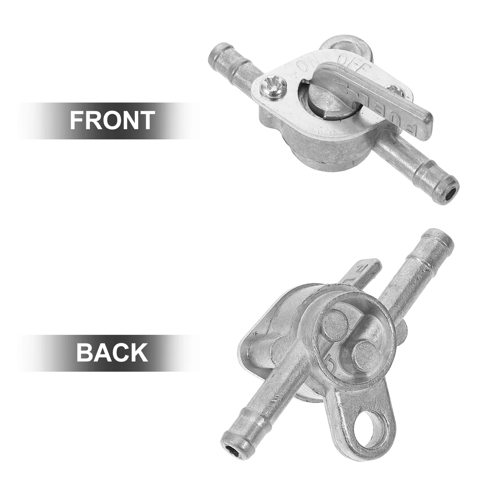 

5pcs Oil Switch Metal Inline Valve For Motorcycle Atv Dirt Bike Universal Fuel Gas Petcock Fuel Shut Off Valve Petcock