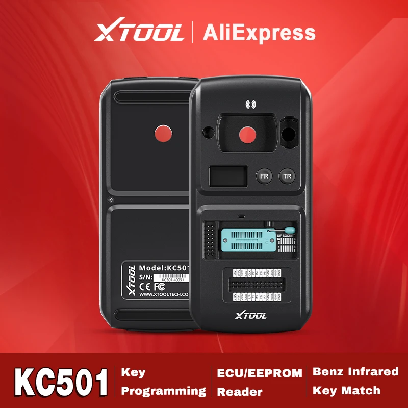 XTOOL KC501 Key Programming AIl Key Lost Work ECU Reader For Benz Infrared Key Work With D8 D9 X100PAD3 A80 ,ect Diagnostic Tool