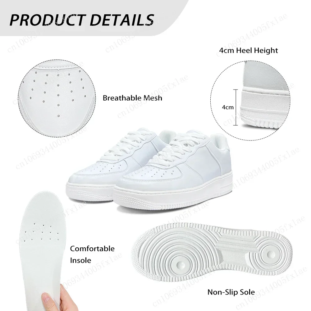 Backstreet Boys AF Basketball Mens Womens Sports Run High Quality Flats Force Sneakers Lace Up Mesh Customized Made Shoe White