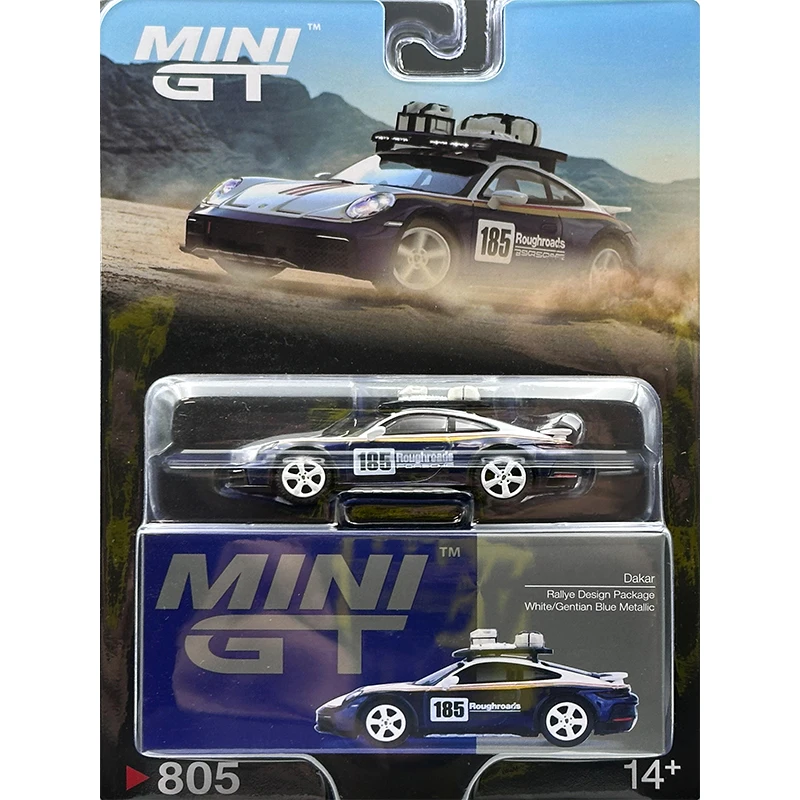 MINIGT 805 1:64 992 Dakar Rallye Design Package Diecast Model Collection Toys