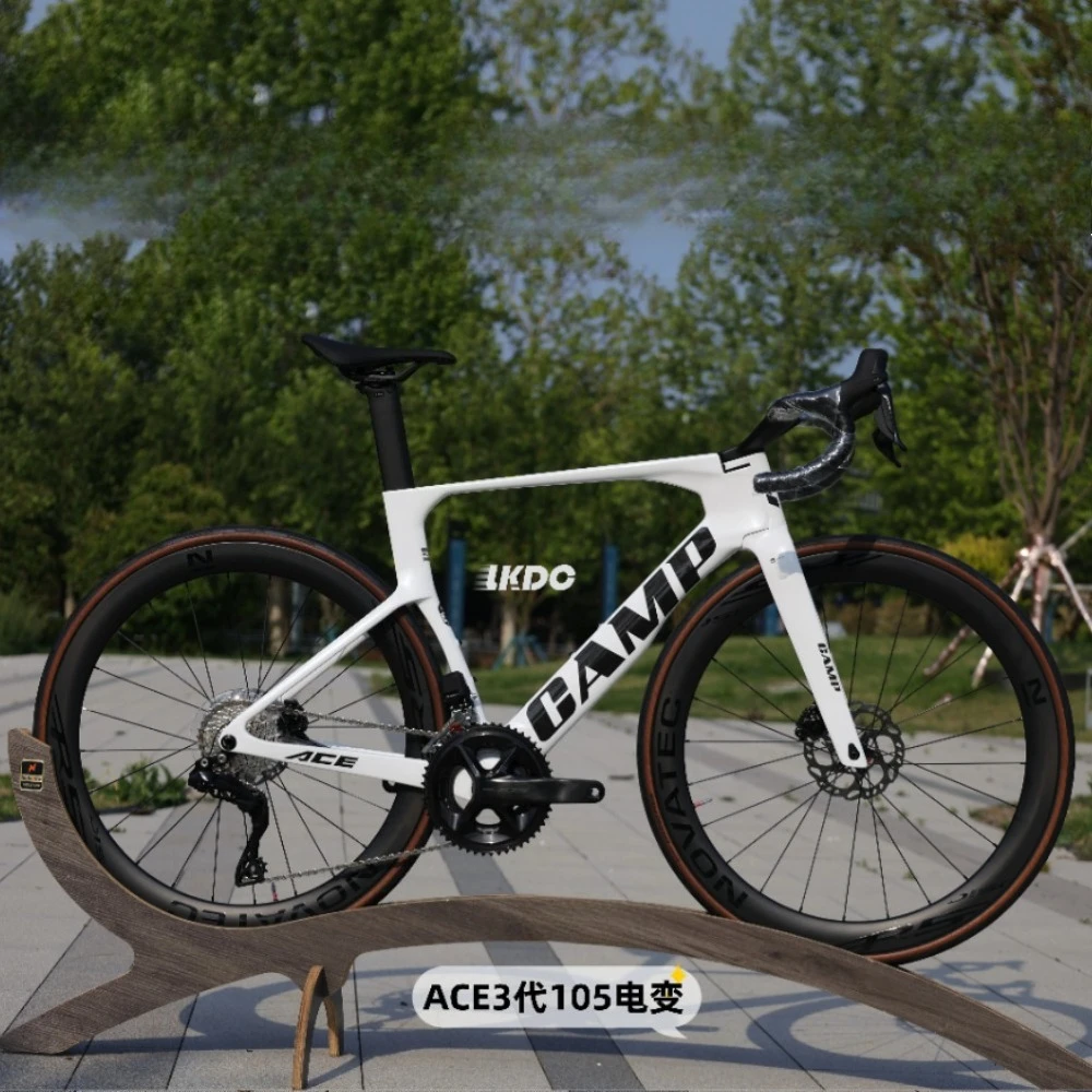 F. YUZHE CAMP ACE 3rd Generation,Electronic Variable Speed DI2105/R7170-24S,Pneumatic Wind Breaking 8.5KG Carbon Fiber Road Bike