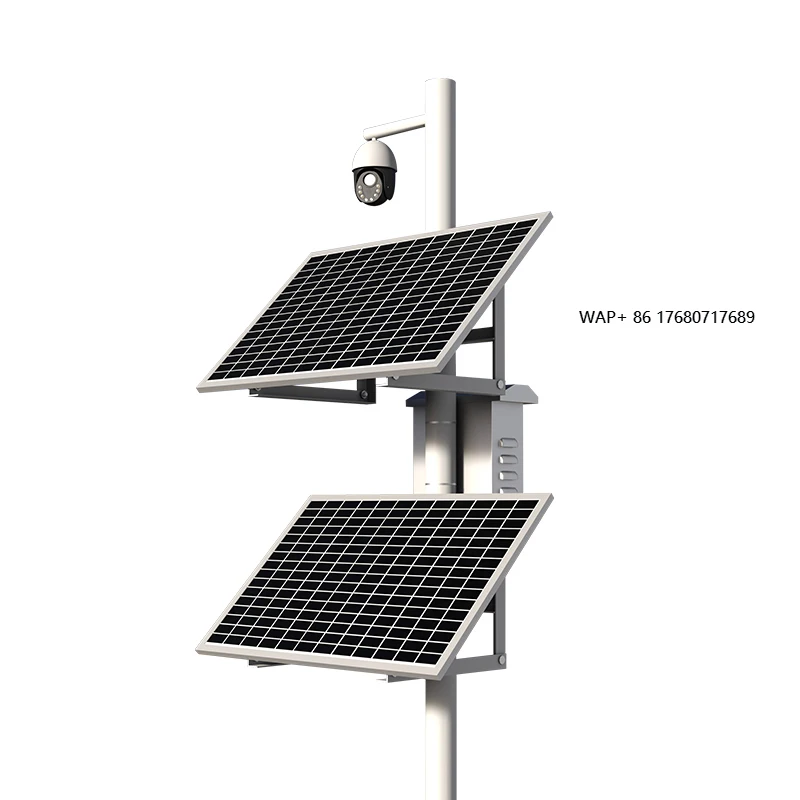 Oem Odm 1440wh Solar Panel Kit Solar 12v Dc Output Smart Station Solar Power Supply for Ptz  Wifi Antenna