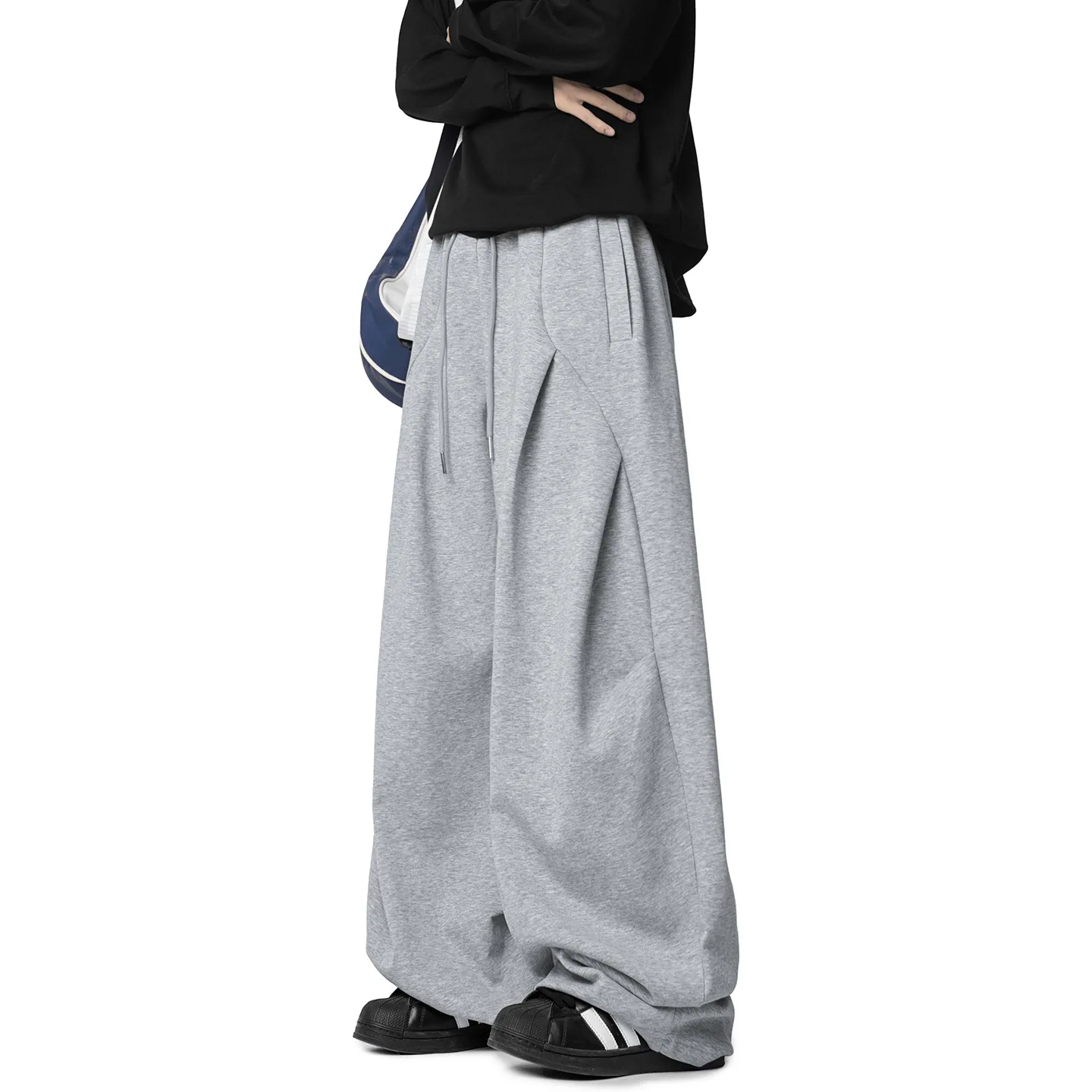 American New Scimitar Pants Man Streetwear Baggy Wide-leg Sweatpants for Men and Women Dancing Pant Four Seasons Casual Trousers