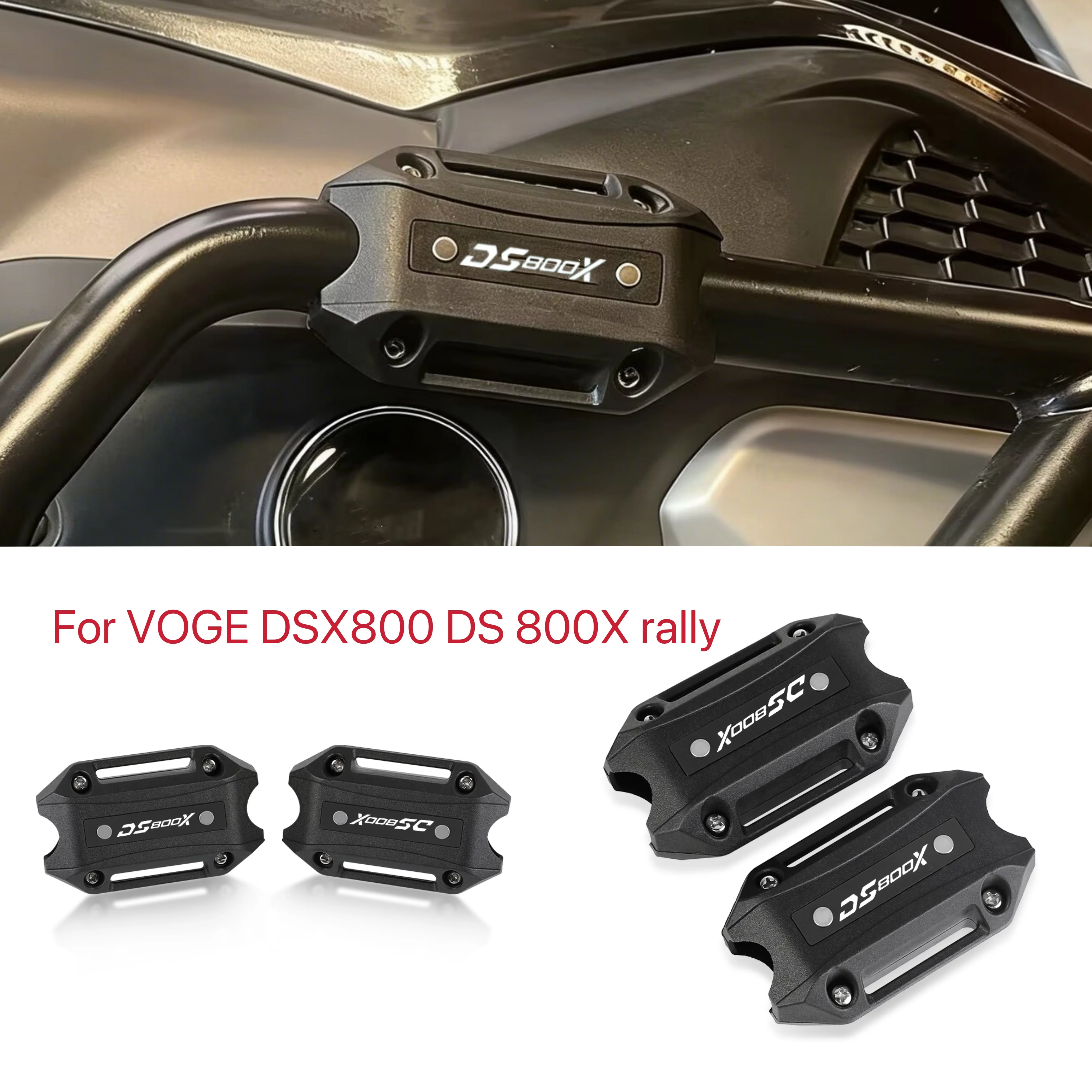 

DS800X Accessories Brake Clutch Lever Side Stand Extension Handlebar Bumper Crash Guard Protector For VOGE DSX800 DS 800X rally