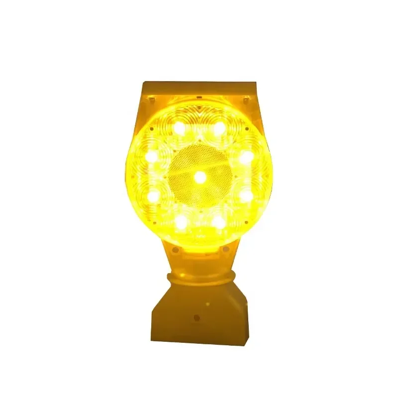 Rotating flashing traffic obstruction light