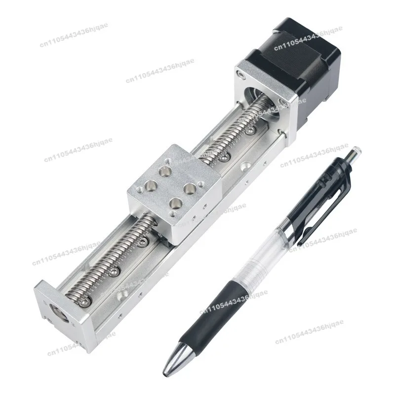 Miniature Trapezoidal Screw Slide HMS30T Numerical Control Lifting Moving Small Linear Guide  Module