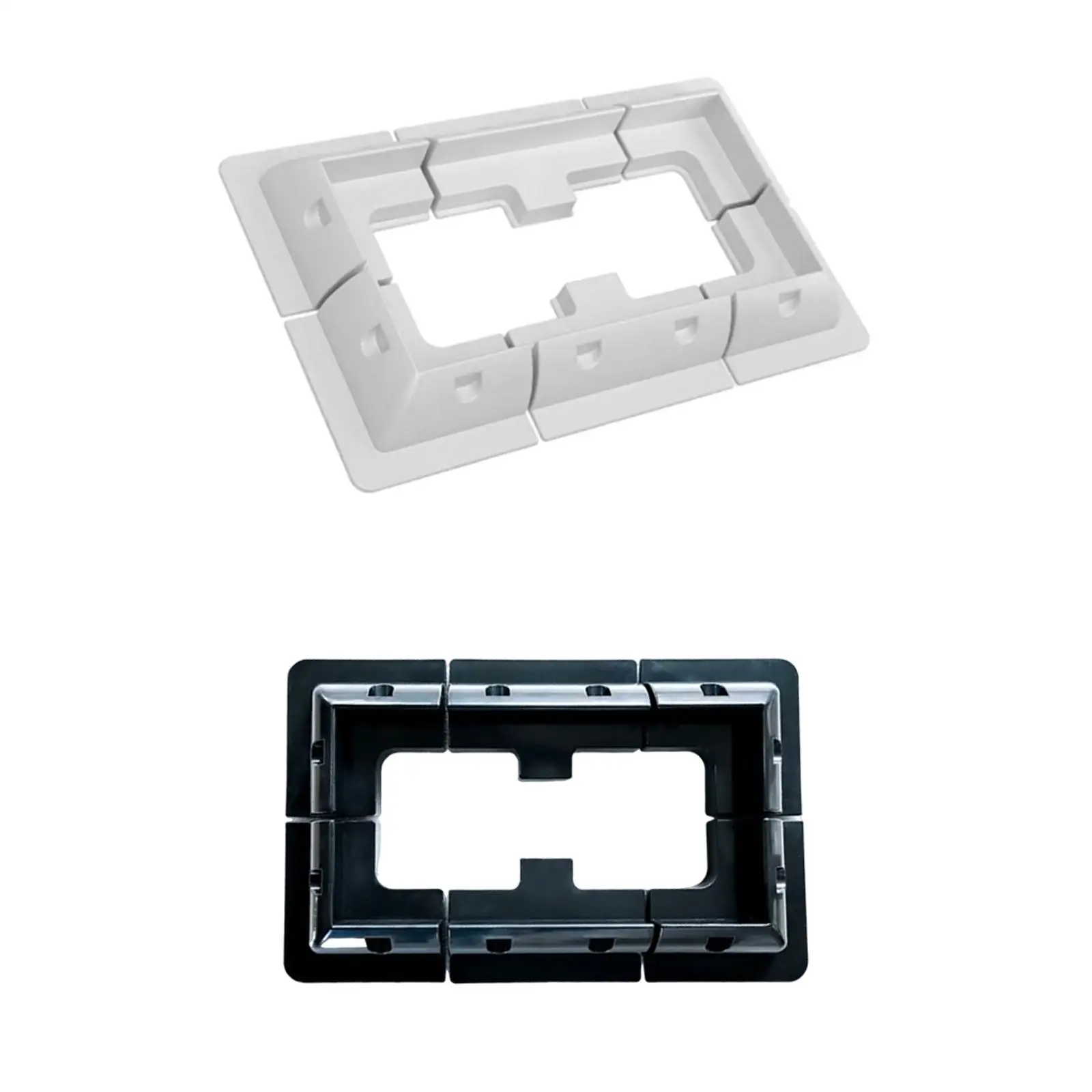 

Solar Panel Mounting Brackets Kit,Multifunctional High Performance for Motorhomes Rooftops Boats Vehicles Camping Van
