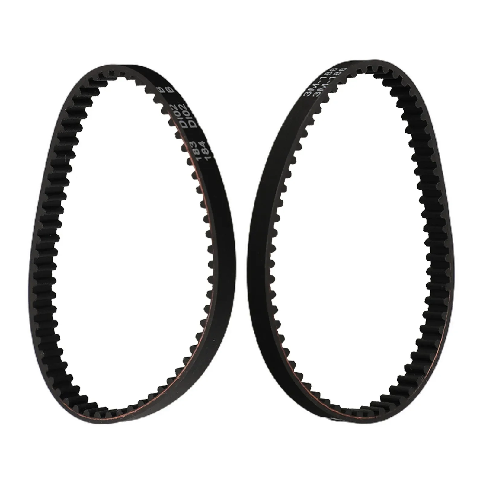 2 Pcs Toothed Drive Belts For FC3 FC5 (Premium) Hard Floor Cleaner Household Vacuum Cleaner Replacement Spare Parts