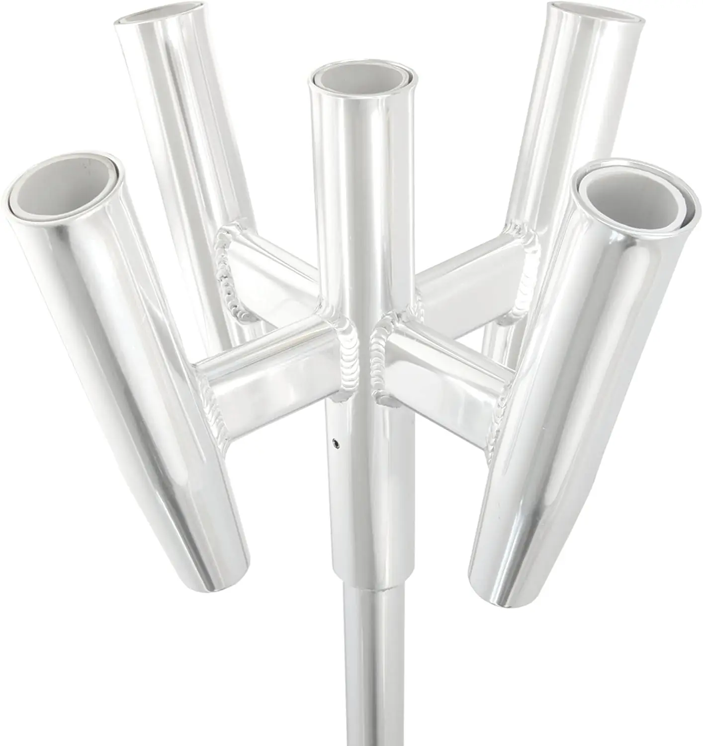 

Five Rod Cluster BANGER - Straight Butt Kite Rod Holder Aluminum by Raider T-top TG 88157