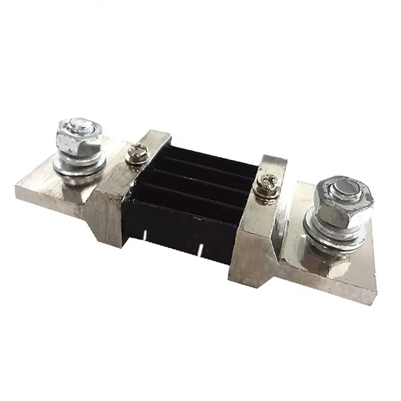 1Pcs Grade A FL-2 Shunt 60A 75A 100A 150A 200A 250A 300A 400A 500A 75mV Welding Machine Brass Resistor DC Shunts