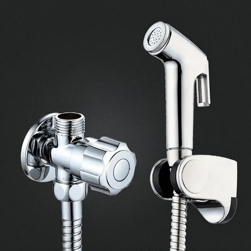 Modern Bidet Shower Head Toilet Cleaning Dispenser Bathroom Pressurized Water Applicator Personal Hygiene Accessory
