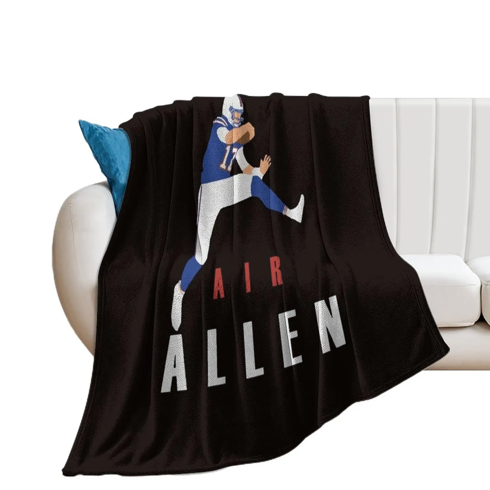 

Air Allen Josh Allen Fans Throw Blanket Thin Blankets For Baby Shaggy Blankets