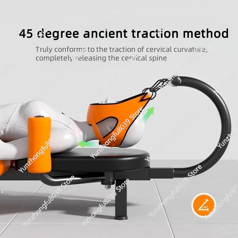 Electric Traction Machine Stretching Machine for Neck and Waist Stretching Leg and Relaxation Bed Integrated Fitness Equipments