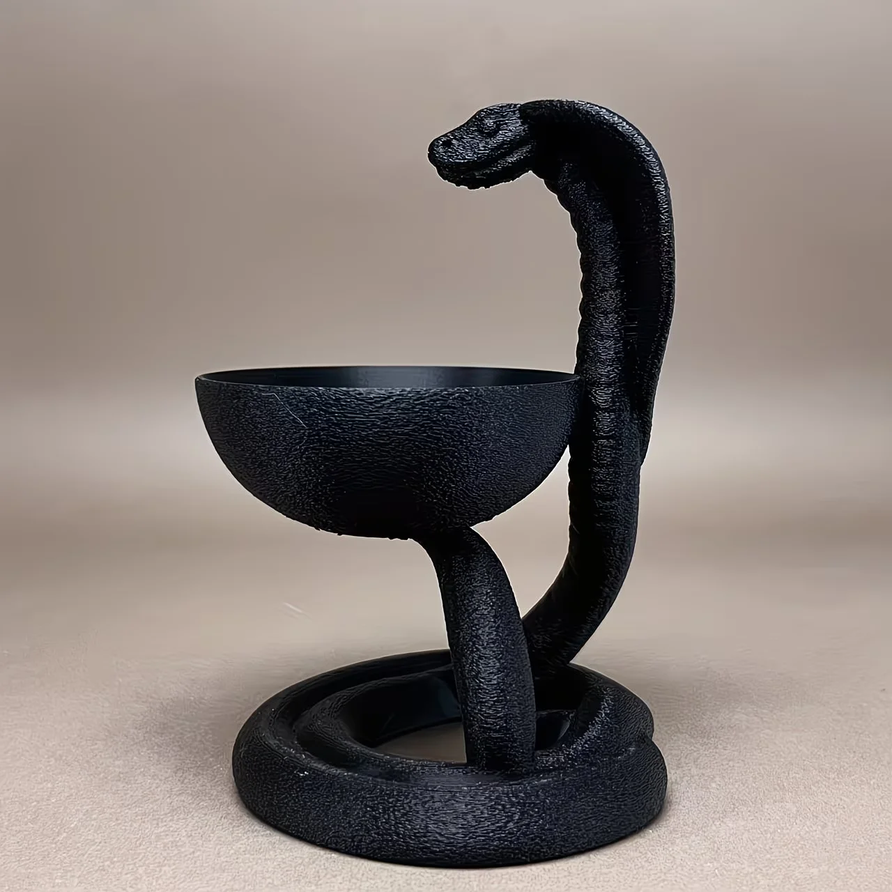 Cobra Candle Holder Statue - Perfect for Collecting and Home Decor | Desk and Shelf Decoration