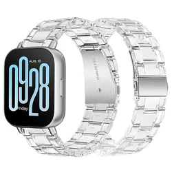 For Redmi Watch 5 Lite Clear Resin Strap for redmi watch 5 active 22mm Watchband for redmiwatch 5 active Bracelet Correa reloj