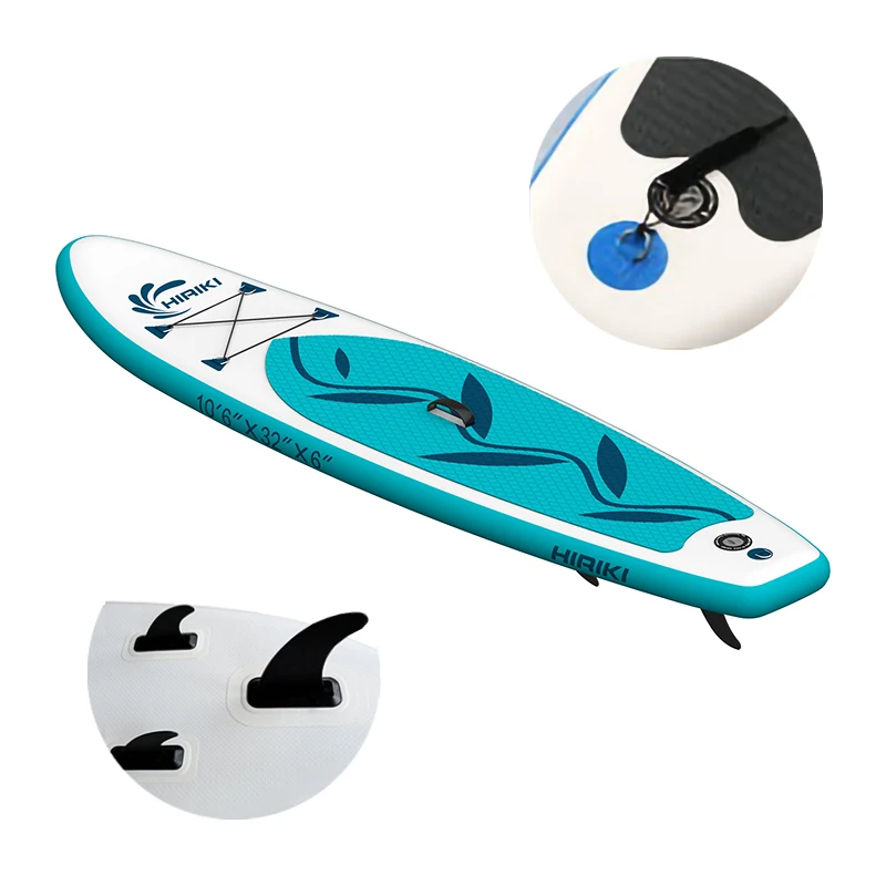 Cheap Factory Price Serfing Board Sup Paddle Inflatable Surfboard with Pump + Backpack + Repair Bag