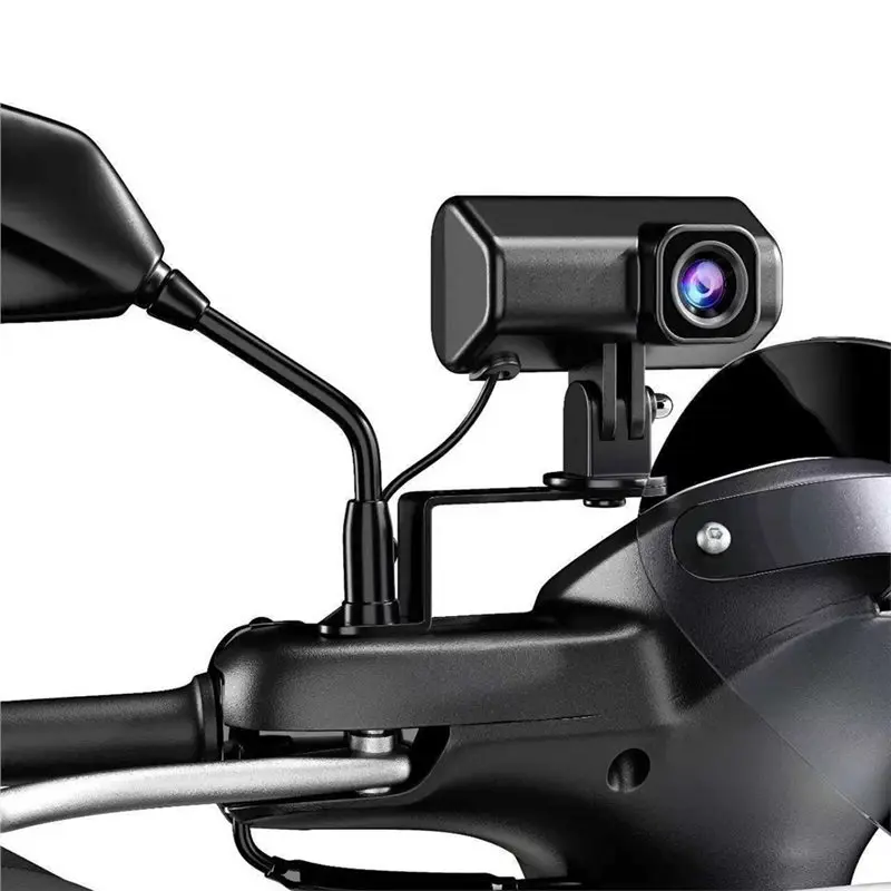 

Motorcycle Driving Dash Camcorder 1080P HD Motorcycle Helmet Camera For Mountain Electric Bike Bicycle Outdoor Black Box