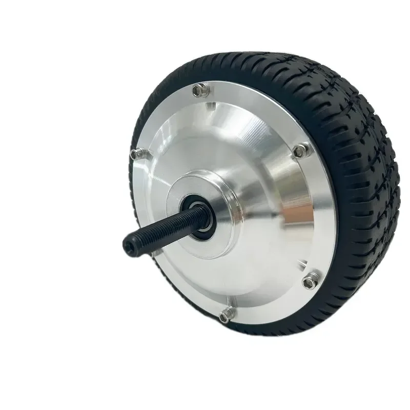 6 Inch BLDC Wheel Hub Motor 24V Dual Axle With Encoder For Electric Scooter Wheelchair Robot High Quality Drive System