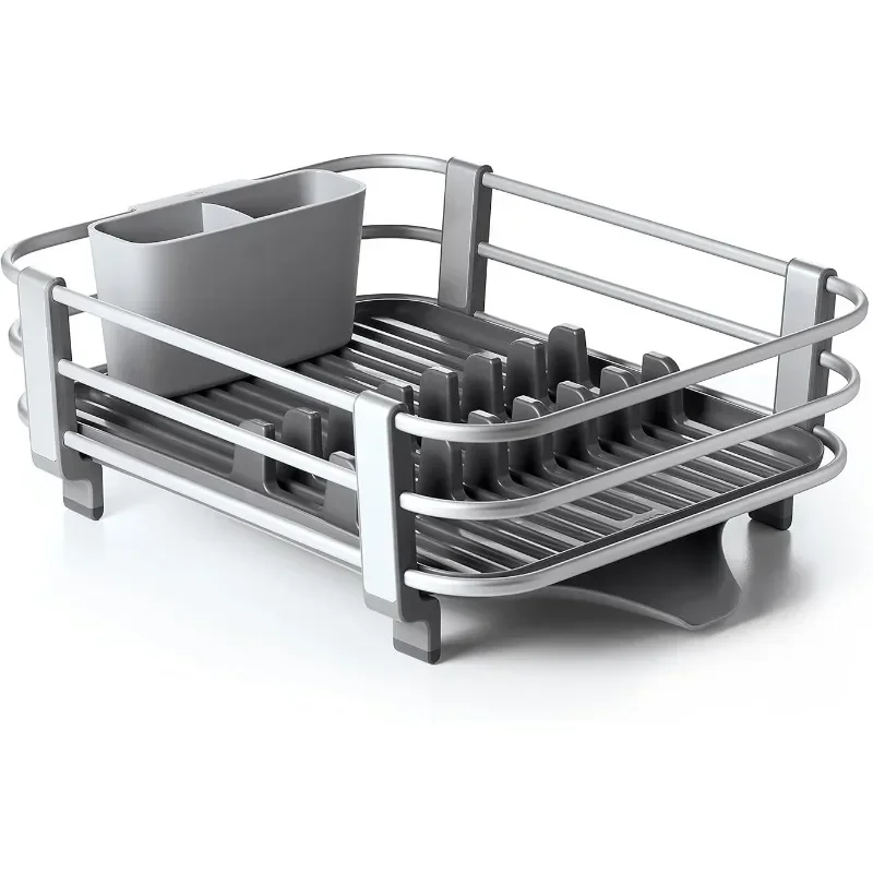 

Good Grips Aluminum Dish Rack, Gray