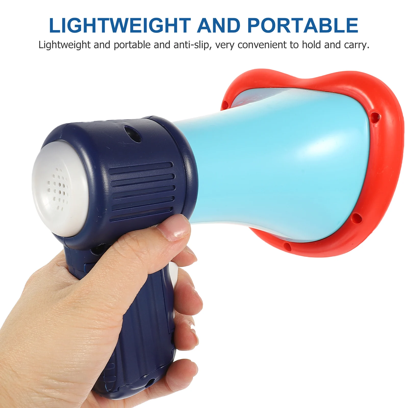

Handheld Megaphone Voice Changer Toy Plastic Lightweight Fun Creative Mini Portable Kids Loudspeaker clear sound