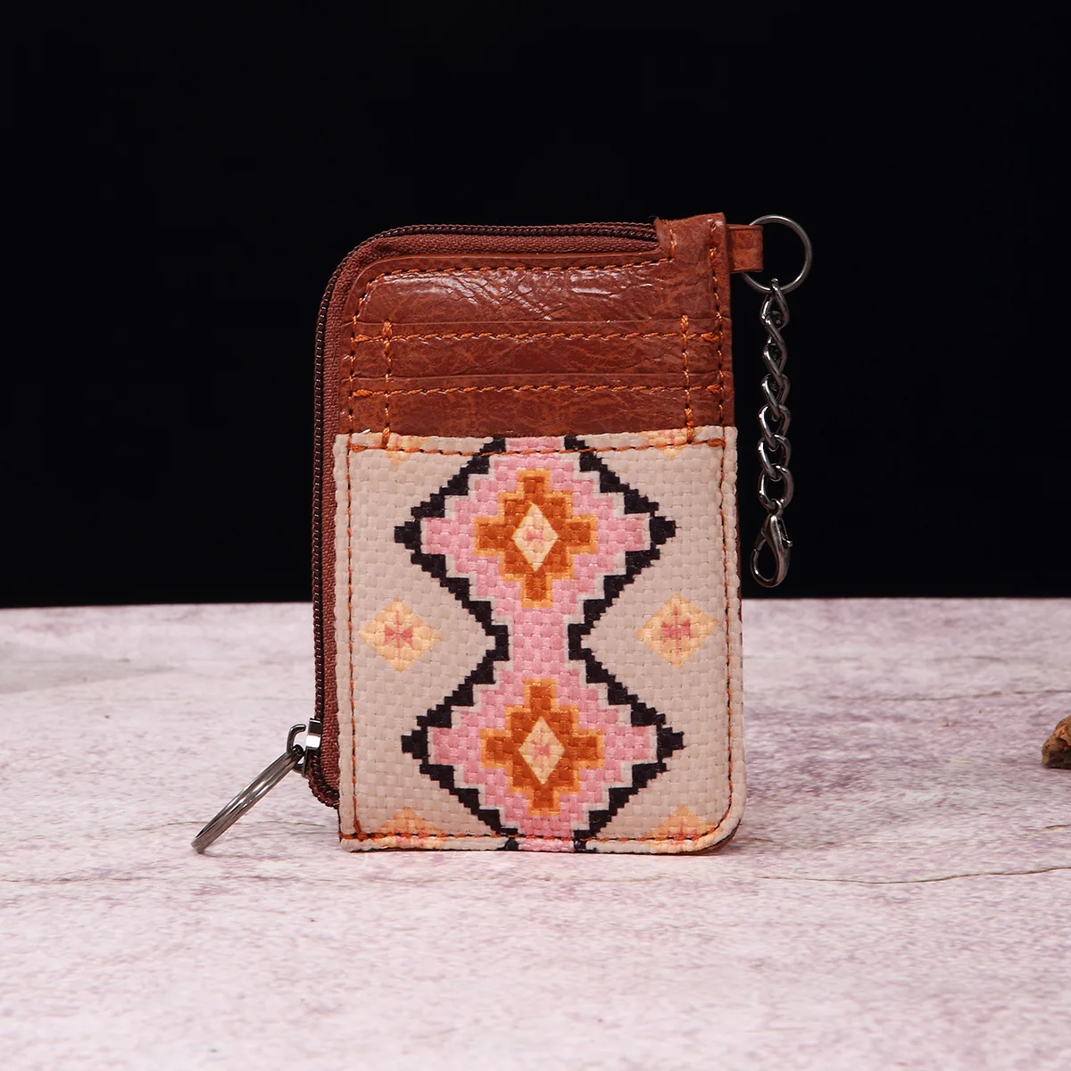 Luksusowe torebki damskie Western Wallet kobieca artystyczna torebka na ramię aztecka torebka i torba Crossbody torba podróżna o dużej pojemności