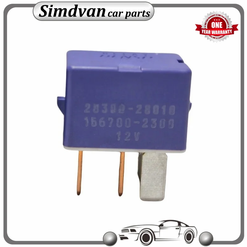 

156700-2300 28300-28010 Реле стартера 12 В для Lexus ES350 IS250 Toyota Corolla 4Runner Scion 2830028010 1567002300 Автозапчасти