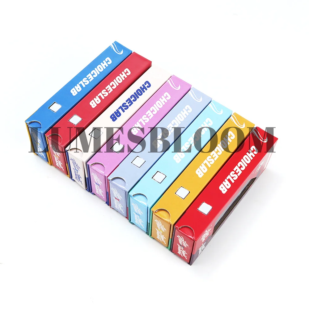 Choicelabs Child Proof Lock Storage Boxes Empty Cartridge 1ml Double Colors Tank Filp Top Display Box Push Type Drawer Cardboard