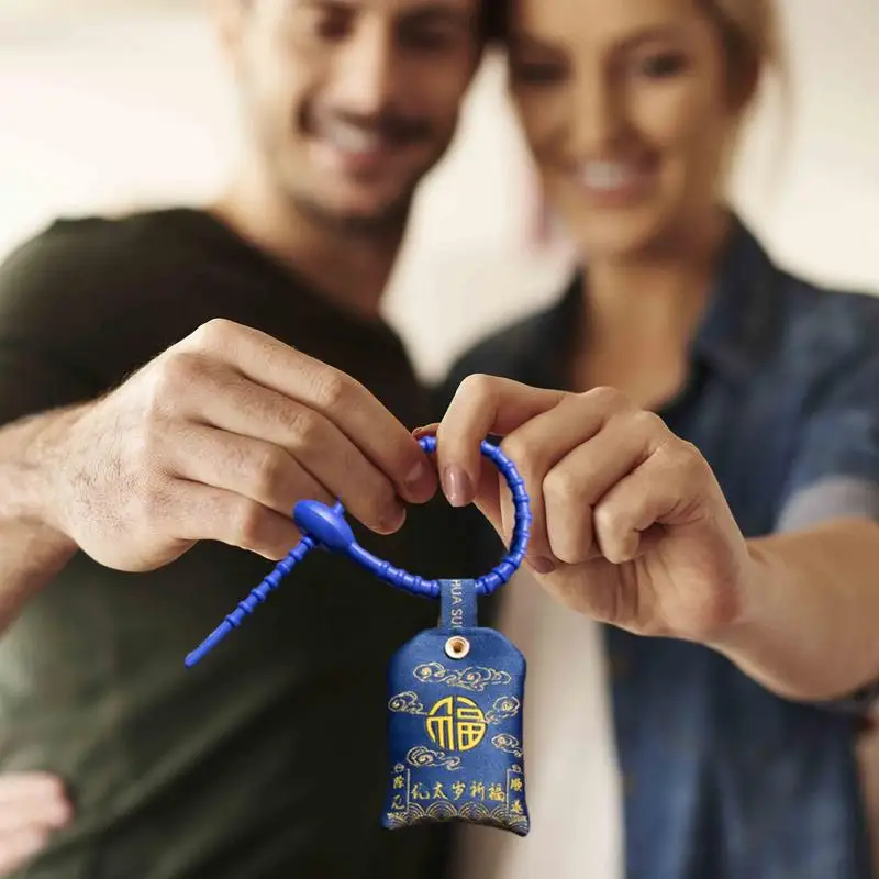 سنة تميمة التنين بحزام ، أكياس أكياس معطرة للأدراج ، حقيبة حظ ، رمز السلام ، ، ، ،