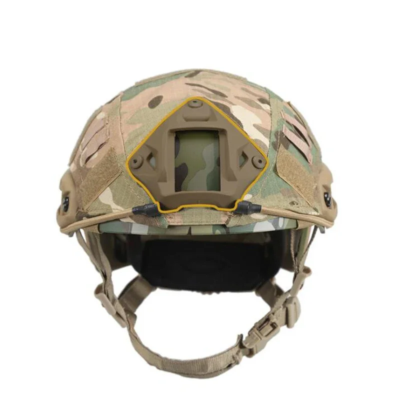 Cubierta de casco Multicam táctico para Airsoft rápido, Paintball Wargame Gear, PJ/BJ/MH, accesorios de cubierta de cascos balísticos