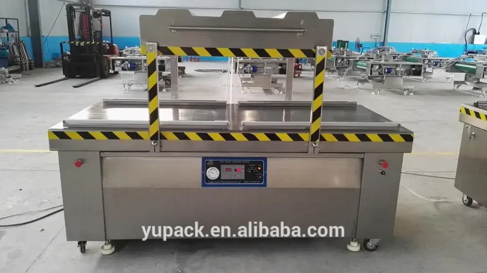 rice brick shape chicken food saver chamber  vacuum packing machine