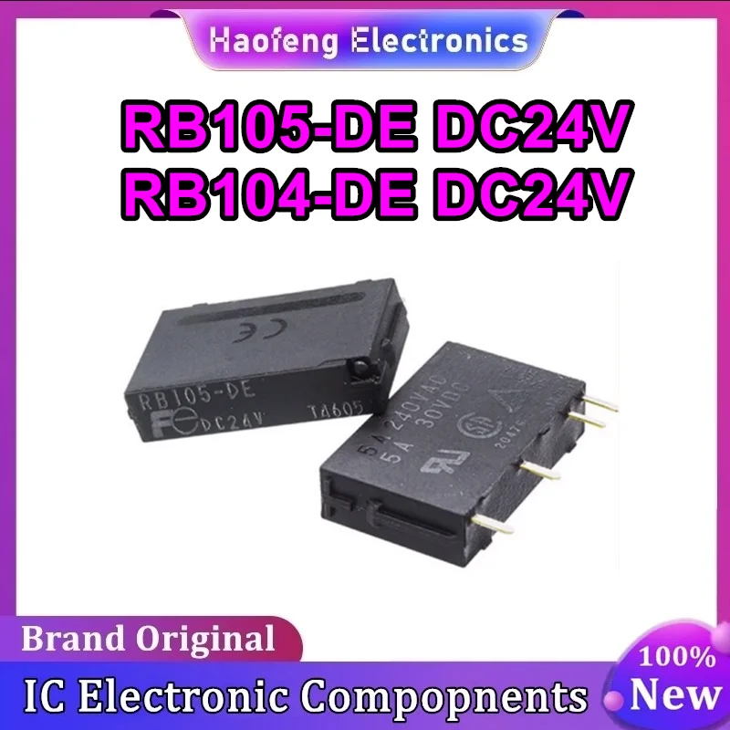 RB105-DE DC24V RB104-DE DC24V DIP-4 أصلي جديد في المخزون