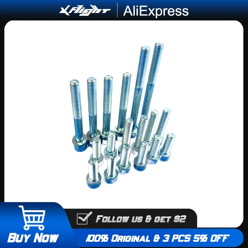 

Complete Screw Set for DLE35RA 2-Stroke RC Engine - M4 M5 Stainless Steel Bolts Kit for Airplane Helicopter Gas Motor Repair